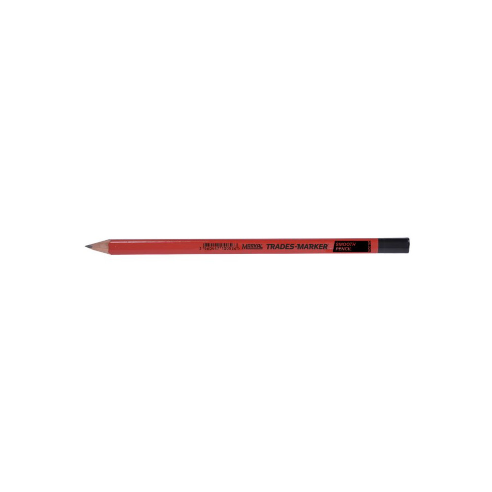 Pencil for all smooth surfaces (including glass) Markal ZS.324, triangular, red vanished