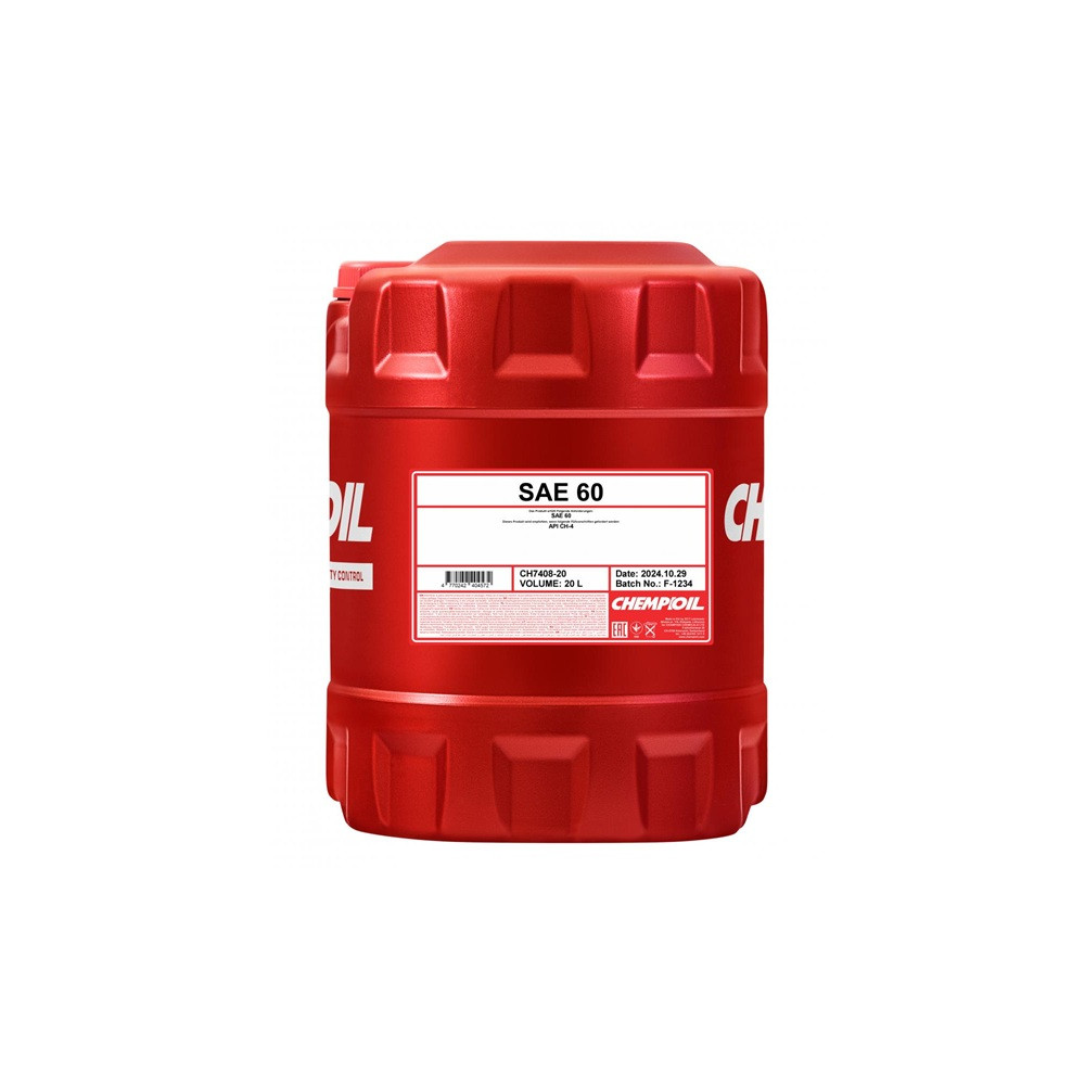 Chempioil 7408 mootoriõli SAE 60 20L