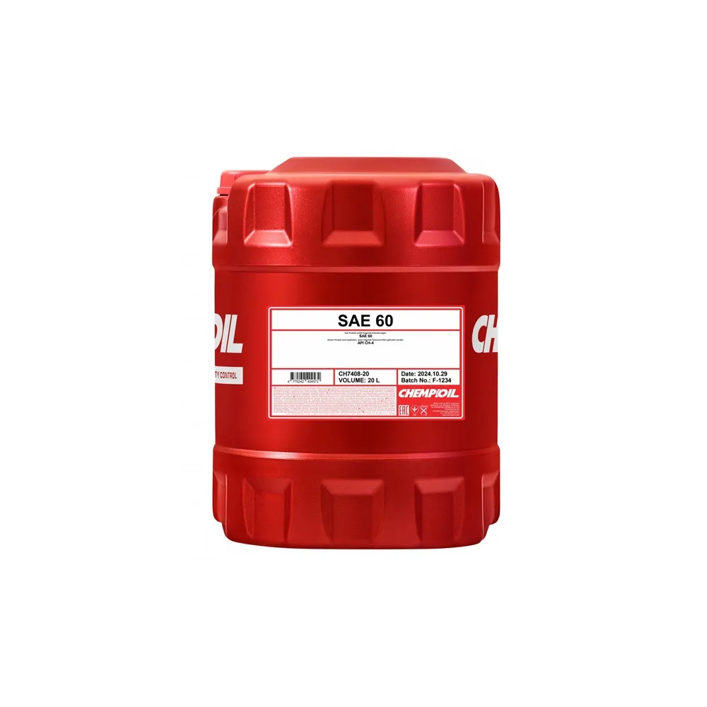 Chempioil 7408 mootoriõli SAE 60 20L