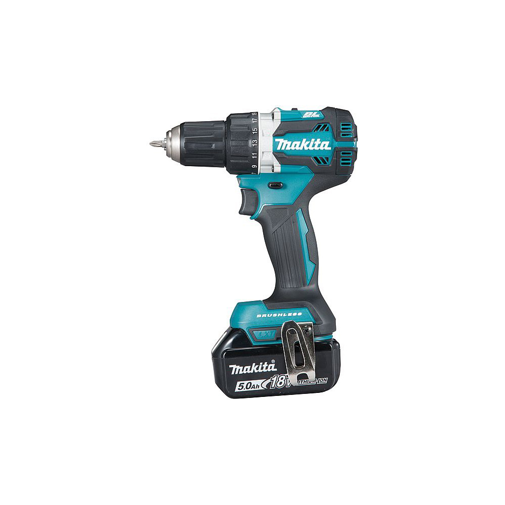 AKUTRELL 18V, 2X5,0AH LI-ION, 54/30NM, 1,6KG, LED, BL MAKITA