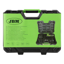 12V MINI-AKUKETASLÕIKUR/NURKLIHVIJA 76MM KETTALE, 18500RPM, 2,0AH AKU + LAADIJA JBM*