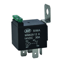 RELEE 12V 30A 4 JALAGA KAITSMEGA 1TK M+