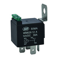 RELEE 12V 30A 4 JALAGA KAITSMEGA 1TK M+