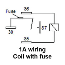 RELEE 12V 30A 4 JALAGA KAITSMEGA 1TK M+