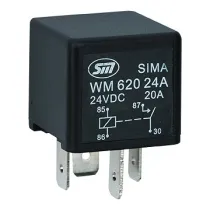 MINIRELEE 24V 20A 4 JALAGA 1TK M+