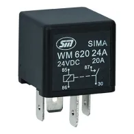 MINIRELEE 24V 20A 4 JALAGA 1TK M+