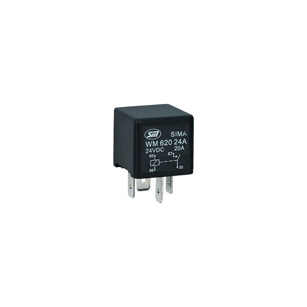 MINIRELEE 24V 20A 4 JALAGA 1TK M+