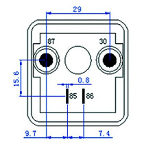 STARTERI RELEE 12V 120A 4 JALAGA 1TK M+