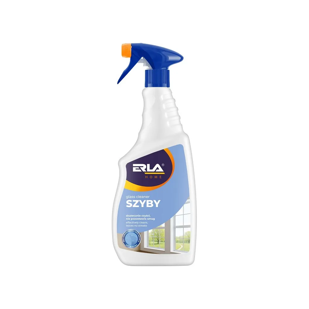 ERLA HOME GLASS CLEANER KLAASI- JA PEEGLIPUHASTUSVAHEND 750ML/PIHUSTI