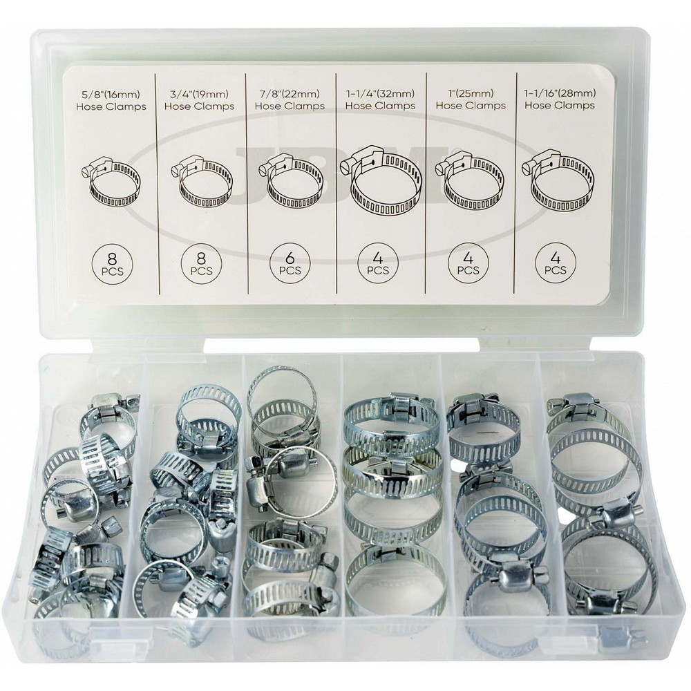 34-OS. LÕDVIKUKLAMBRITE KOMPLEKT 16-28MM JBM*