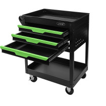 TASAPINNAKÄRU 3 SAHTLIT+PERFOSEIN (10X10MM) 770X450X940MM JBM