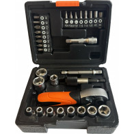 31-OS. 1/4" PADRUNITE+OTSIKUTE KOMPLEKT 4-13MM PL,PH,PZ,TORX,HEX TRIUMF