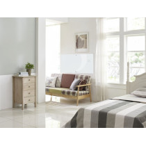 KLAASPANEELIGA KONVEKTOR RADIAATOR JUHT.PULDIGA+WIFI 2500W 230V VALGE GEKO