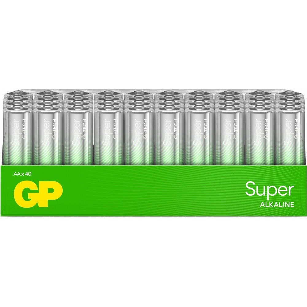 PATAREI GP AA/LR6 40TK SUPER ALKALINE