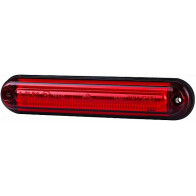 LD2334 KÜLJETULI LED PUNANE 134X27X14MM 12/24V IP68