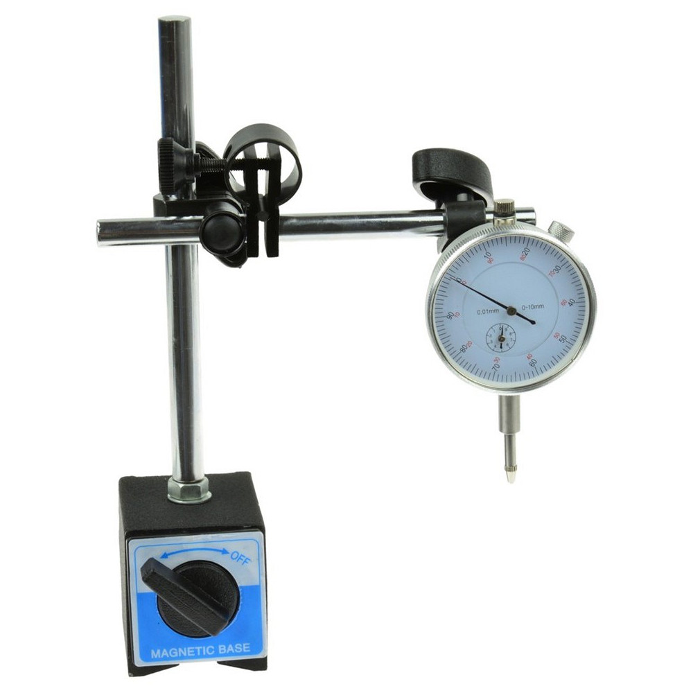 MAGNETIGA INDIKAATORKELL 0-10MM, 0,01MM GEKO