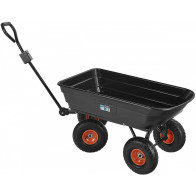 4-RATTAGA AIAVANKER-KÄRU PLAST 75L GEKO