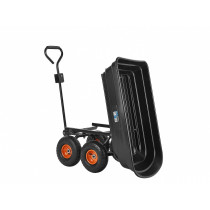 4-RATTAGA AIAVANKER-KÄRU PLAST 75L GEKO