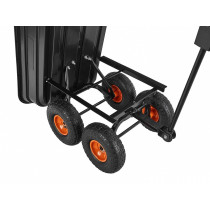 4-RATTAGA AIAVANKER-KÄRU PLAST 75L GEKO