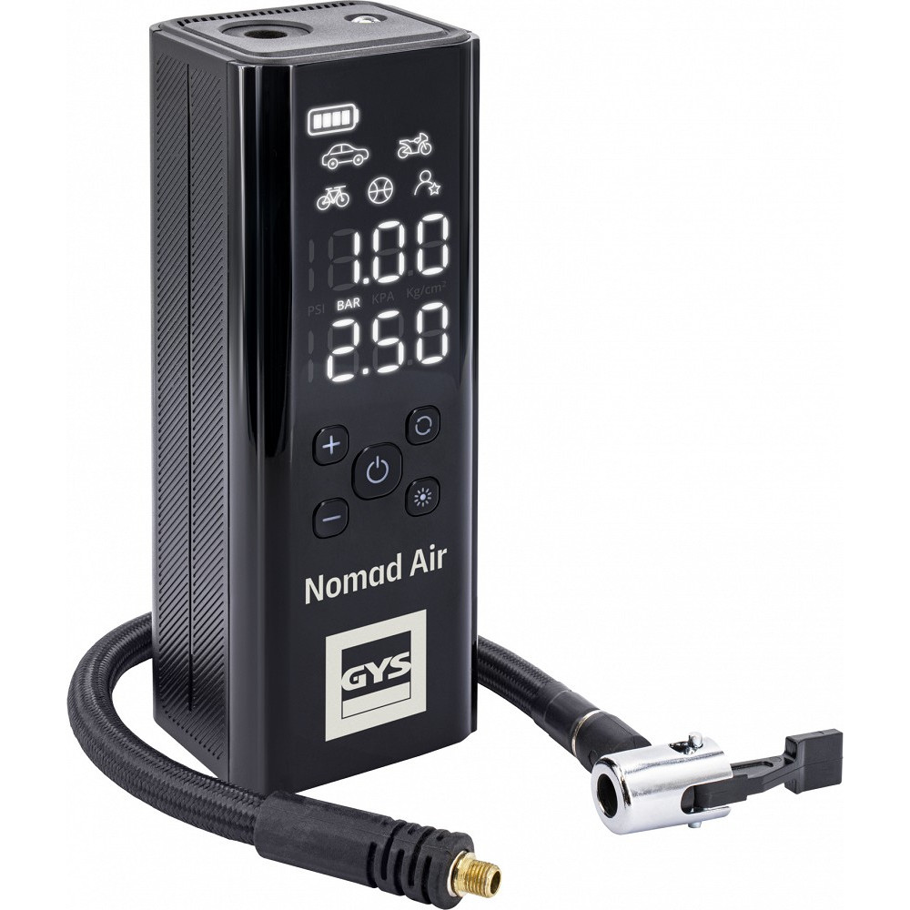 AKUPUMP/KOMPRESSOR 10 BAR NOMAD AIR GYS