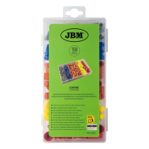 158-OS. JUHTME KÜBARKLEMMIDE (KORKKLEMM NN "RAKETT") KOMPLEKT 0,5-10MM2 JBM*