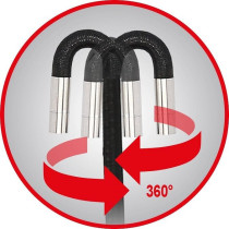 HD VIDEOSKOOP/ENDOSKOOP/KONTROLLKAAMERA 4,3 "EKRAAN, 6MM JUHITAV PEA KS TOOLS