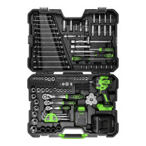 152-OS. 1/2"+3/8"+1/4" TÖÖRIISTAKOMPLEKT 4-32MM +800NM 1/2" LÖÖKMUTRIKEERAJA JBM