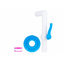 IBC LIITMIK KRAANIGA SISE-/VÄLISKEERE S60*6+TORU 25MM 90° GEKO