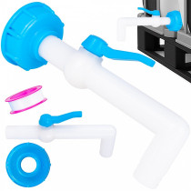 IBC LIITMIK KRAANIGA SISE-/VÄLISKEERE S60*6+TORU 25MM 90° GEKO