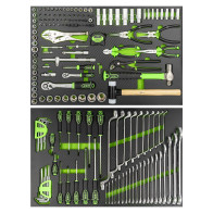 156-OS. PU-PANEELIS TÖÖRIISTAKOMPLEKT 2-PANEELI "BASIC SET" (54510J) JBM*