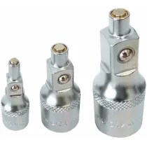 3-OS. MAGNETADAPTERITE KOMPLEKT 1/4"+3/8"+1/2" TRIUMF