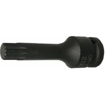1/2" XZN 12-TÄHIK PIKK LÖÖKOTSIK M14, 80MM TRIUMF