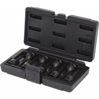 9-OS. 1/2" 12-TÄHIK LÖÖKOTSIKUTE KOMPL. M4-M16 KS TOOLS