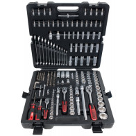 216-OS. 1/2"+3/8"+1/4" TÖÖRIISTAKOMPLEKT 4-32MM KS TOOLS