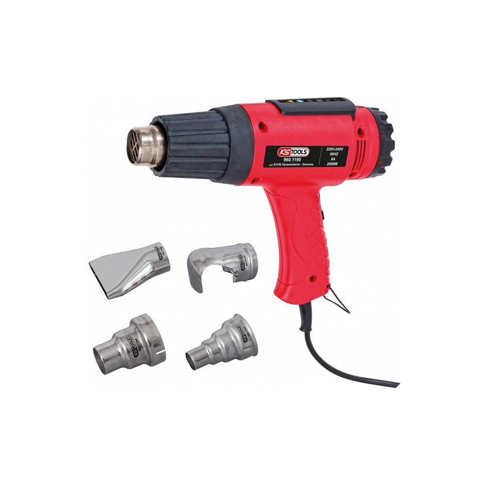 5-OS. KUUMAÕHUPUHURI KOMPLEKT (FÖÖN) KS TOOLS