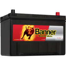 BANNER AKU POWER BULL 95AH 303X173X203/225 -/+ 740A MAGIC EYE (CARRIER)
