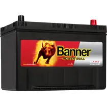 BANNER AKU POWER BULL 95AH 303X173X203/225 -/+ 740A MAGIC EYE (CARRIER)