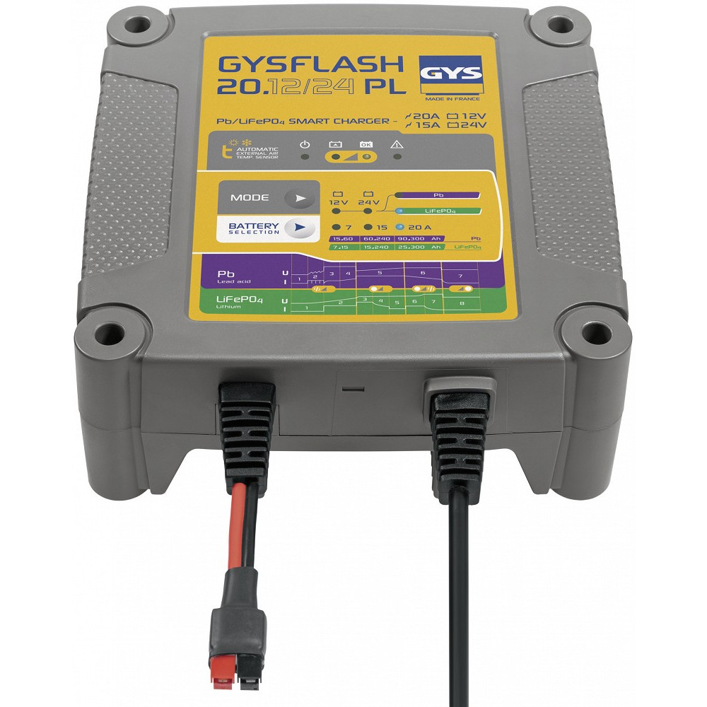 AKULAADIJA GYSFLASH 20A 12V/24V GYS