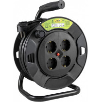 POOLIL PIKENDUSJUHE METALL/PLAST 25M 3X1,5MM2 PVC IP20 (MAX 1100W, KAITSE) JBM*