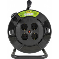 POOLIL PIKENDUSJUHE METALL/PLAST 25M 3X1,5MM2 PVC IP20 (MAX 1100W, KAITSE) JBM*