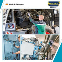 1/2" MOMENTVÕTI 60-320NM, 32H 628MM, AUTOESINDUS/REHVITÖÖKODA HAZET