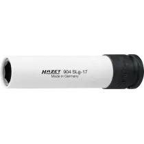 1/2" VALUVELJE EKSTRAPIKK PADRUN (PÖÖRD-KAITSEHÜLSS) 17MM HAZET (MADE IN GERMANY)