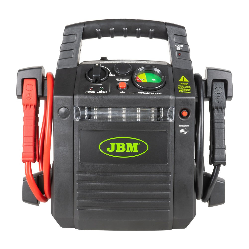 KÄIVITUSABI "JUMP STARTER" 12/24V 1500A/3000A + LED VALGUSTI JBM*