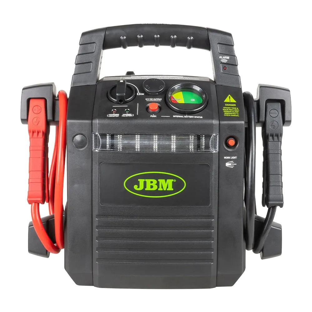 KÄIVITUSABI "JUMP STARTER" 12/24V 1500A/3000A + LED VALGUSTI JBM*