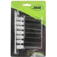 7-OS. 3/8" PIKKADE KUUSKANT PADRUNOTSIKUTE KOMPL. 4-10MM, KUUL, SIINIL JBM*