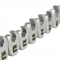 10-OS. LÕHIKSILMUS OTSADE KOMPLEKT 10-22MM, 3/8" ADAPTERIAVAGA, METALLSIINIL JBM