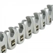 10-OS. LÕHIKSILMUS OTSADE KOMPLEKT 10-22MM, 3/8" ADAPTERIAVAGA, METALLSIINIL JBM