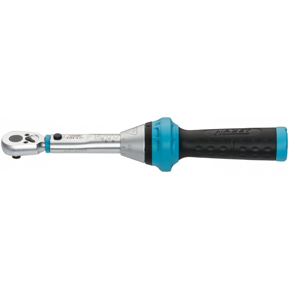 1/4" MOMENTVÕTI 2,5-25NM, 20H, 234MM, HAZET