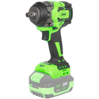 20V AKULÖÖKMUTRIKEERAJA 1/2" "COMPACT" MAX 550/800NM, HARJAVABA, KERE +2,0AH AKU JBM