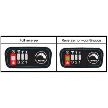 20V AKULÖÖKMUTRIKEERAJA 1/2" "COMPACT" MAX 550/800NM, HARJAVABA, KERE +2,0AH AKU JBM